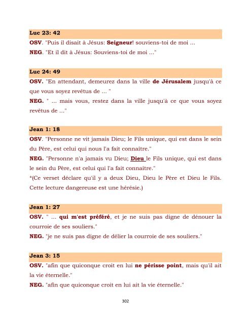 La Bible Authentique, quelle version ?