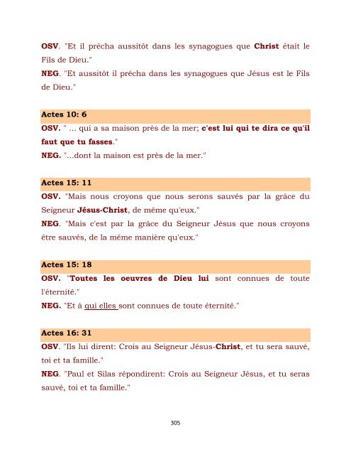 La Bible Authentique, quelle version ?