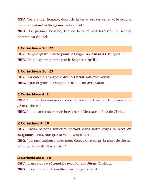 La Bible Authentique, quelle version ?