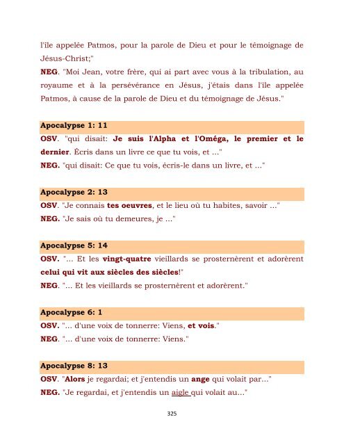 La Bible Authentique, quelle version ?