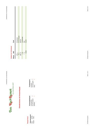 Als PDF speichern - Rezepte auf daskochrezept.de