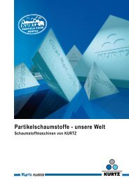 ProgrammÃ¼bersicht KURTZ Schaumstoffmaschinen