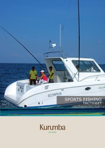 Sports Fishing factsheet - Kurumba Maldives