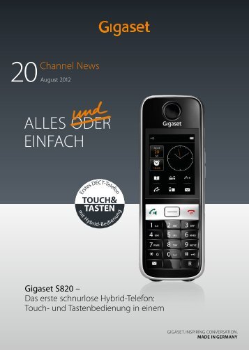 Siemens Gigaset s820