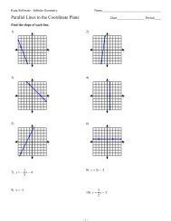 3-7 Perpendicular Lines in the Coordinate Plane ...