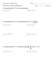 Inverse Matrices Pdf Kuta Software