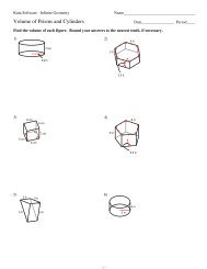 Lesson 10 2 Volume Of Prisms And Cylinders