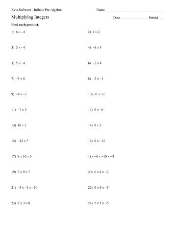 Pythagorean Theorem Kuta Software