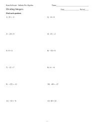 dividing radicals pdf kuta software