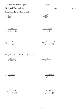 Dividing Polynomials By Monomials Worksheet Kuta 