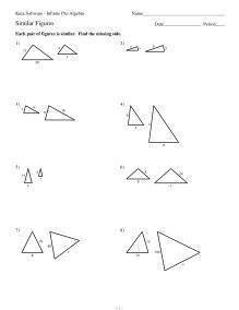 Similar Figures Pdf Kuta Software