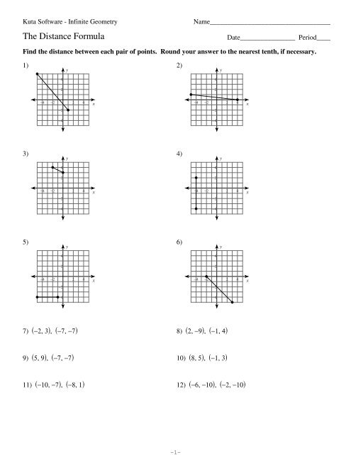 kuta software infinite geometry assignment answers