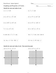 Graphing Polynomial Functionsks Ia2 Kuta Software