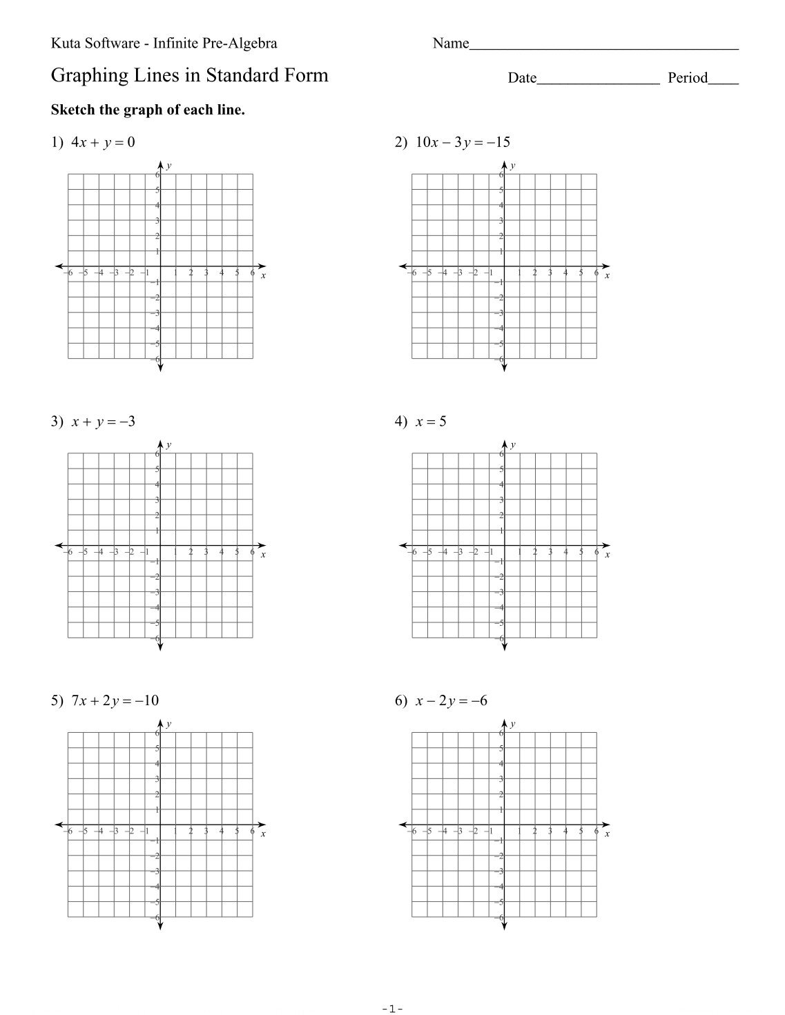 Best Kuta Free Worksheets Algebra 1 Literacy Worksheets Best Kuta Free Worksheets Algebra 1 Literacy Worksheets