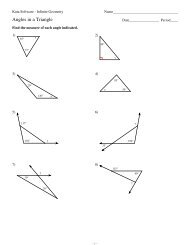 isosceles and equilateral triangles worksheet kuta software