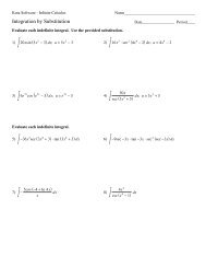 03 - Chain Rule with Trig - Kuta Software