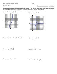 04 - Normal Lines - Kuta Software