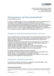 Artikel Salutogenese 2010_110630 - Institut Kutschera