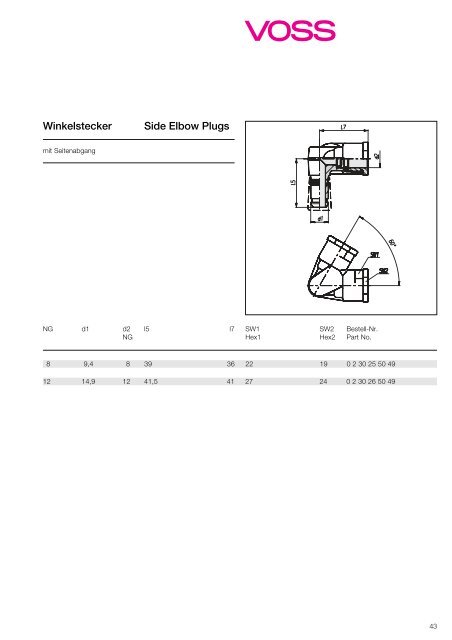 Download Katalog Steck-System 230 - VOSS