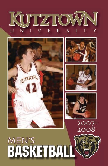 2007-08 Men's Basketball Media Guide - Kutztown University