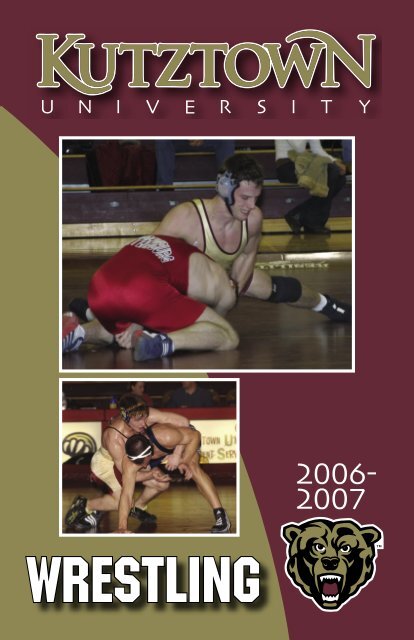 WRESTLING - Kutztown University