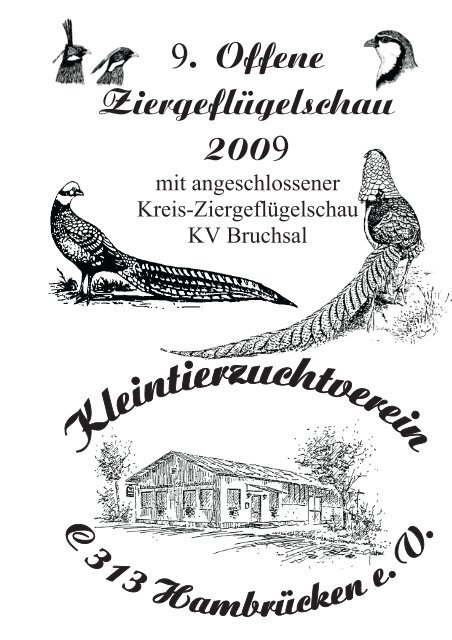 9. Offene Ziergeflügelschau 2009 - KV Bruchsal