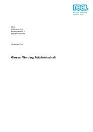 Glossar Wording Abfallwirtschaft (aktuelle Version)