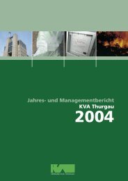 Ausgabe 2004 - beim Verband KVA Thurgau