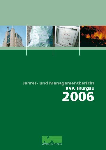 Ausgabe 2006 - beim Verband KVA Thurgau