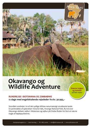 Okavango og Wildlife Adventure