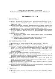 Konkurso nuostatai (.pdf, 152 KB) - Kauno apskrities vieÅ¡oji biblioteka
