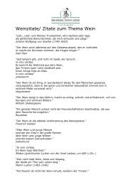 Weinzitate/ Zitate zum Thema Wein - Erzherzog Johann Weine