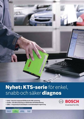 Nyhet: KTS-serie fÃ¶r enkel, snabb och sÃ¤ker diagnos