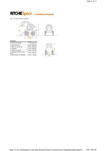 Sida 1 av 2 2011-04-20 http://www.ritchiespecs.com/specification ...