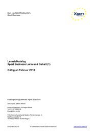 Lernzielkatalog Xpert Business Lohn und Gehalt (1) - VHS ...