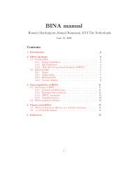 BINA manual - KVI