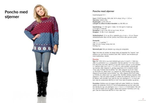 Poncho med stjerner Poncho med stjerner - Kvickly