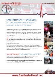 SanitÃ¤tsdienst Tennagels Prospekt