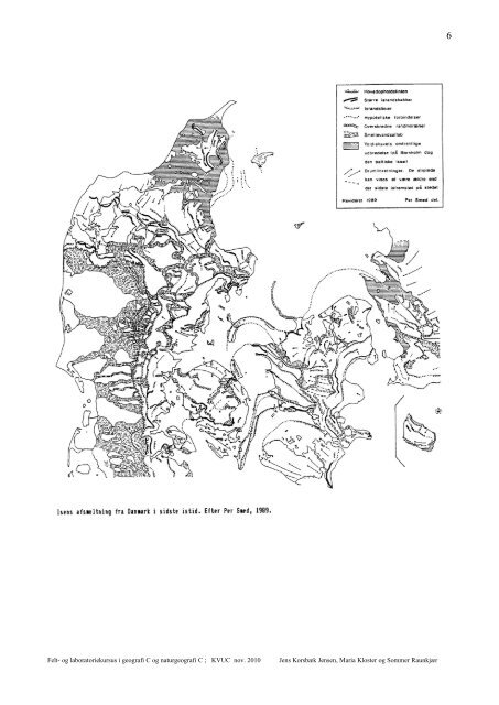 Laboratoriekursus i geografi C og naturgeografi C - KVUC