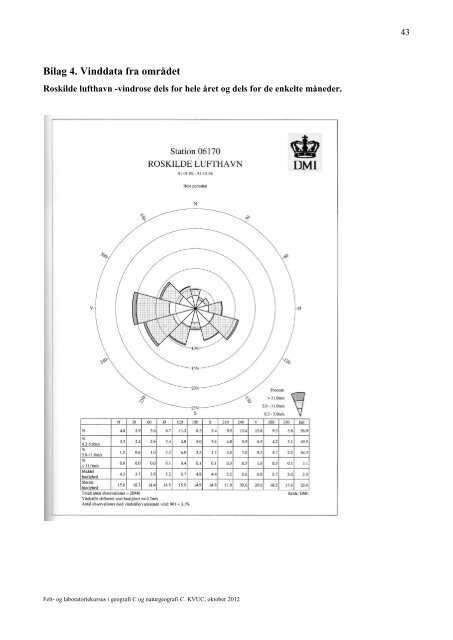 Laboratoriekursus i geografi C og naturgeografi C - KVUC