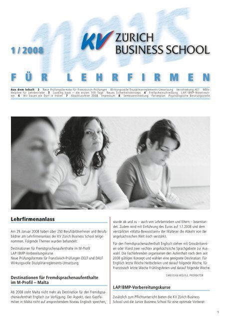 News Lehrfirmen 1-08.pdf - Grundbildung