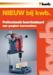 Professionele boorstandaard - kwb