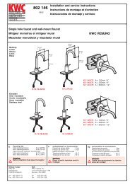 KWC Flexible de douchette pour mitigeur de cuisine Z.501.997