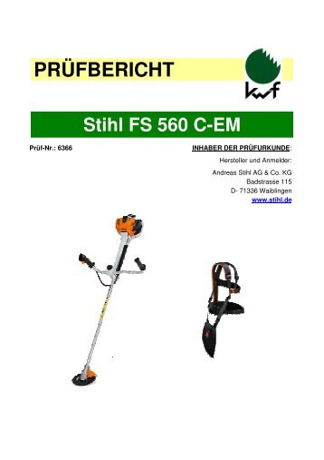 Stihl FS 560 C-EM