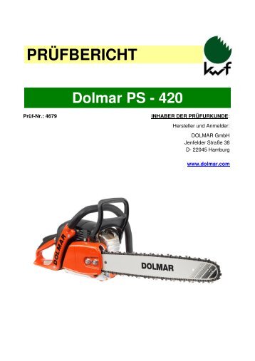 Dolmar PS - 420