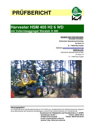 HSM 405 H2 6 WD
