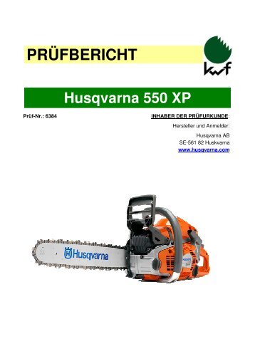 Husqvarna 550 XP