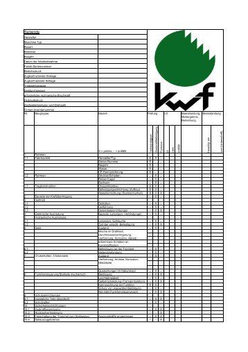 Seilwinde - Kwf