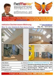 Designer Dachterrassen Mietwohnung