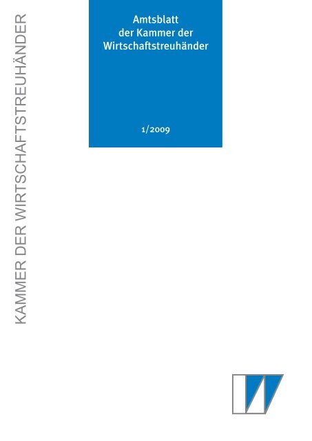 KAMMER DER WIR TSCHAFTSTREUHÃNDER - WT-Verzeichnis